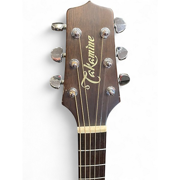 Used Takamine F340S Natural Acoustic Guitar