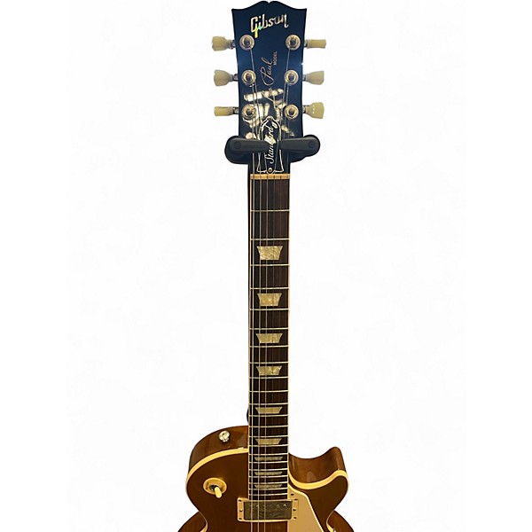 Used Gibson Les Paul Standard 1950S Neck Gold Top Solid Body Electric Guitar