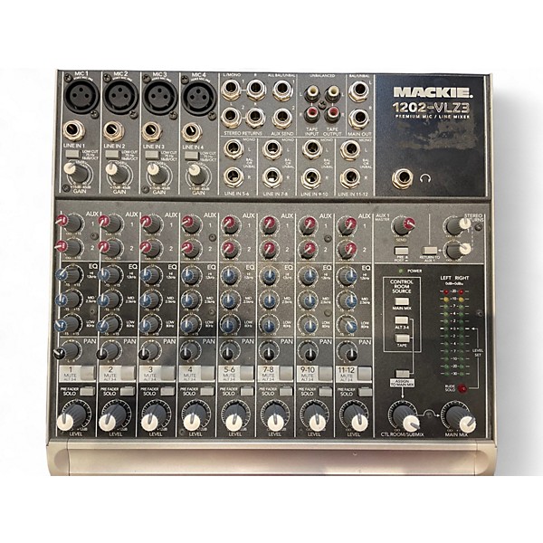 Used Mackie 1202VLZ3 Unpowered Mixer
