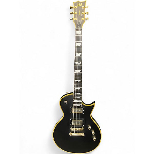 Used ESP LTD EC1000 Deluxe Satin Black Solid Body Electric Guitar