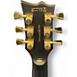 Used ESP LTD EC1000 Deluxe Satin Black Solid Body Electric Guitar