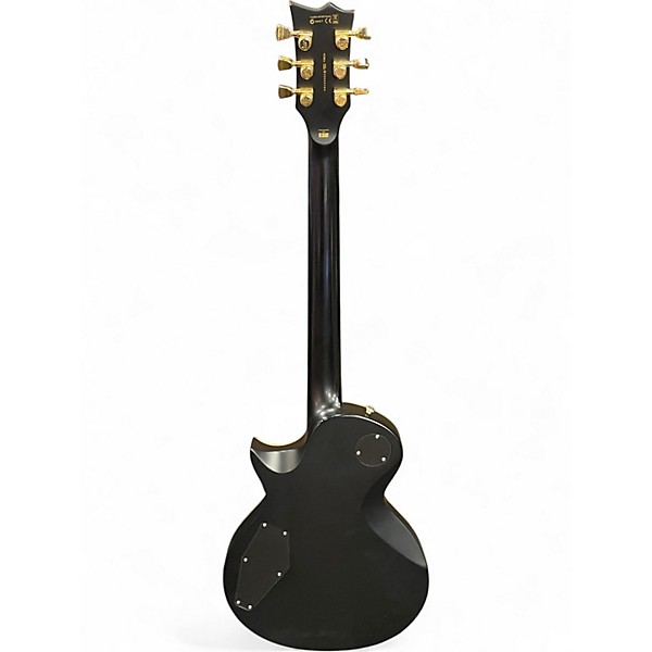 Used ESP LTD EC1000 Deluxe Satin Black Solid Body Electric Guitar