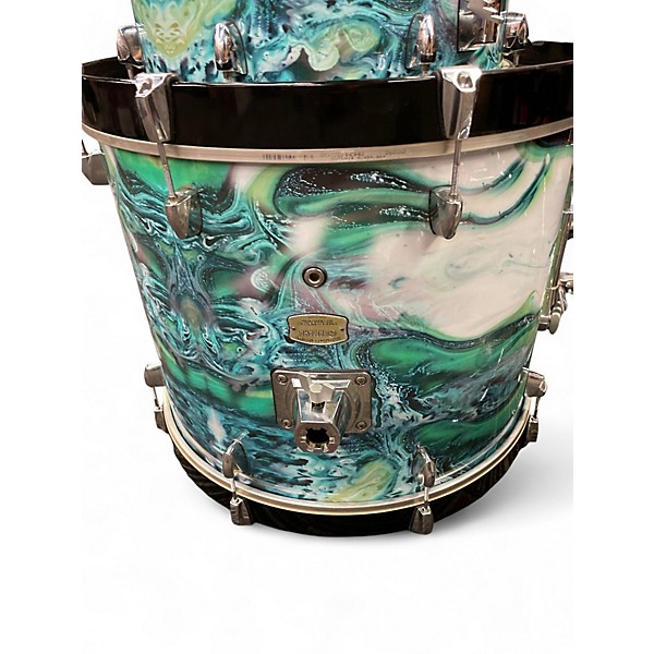 Used Yamaha 6 Piece Stage Custom MARBLE Drum Kit
