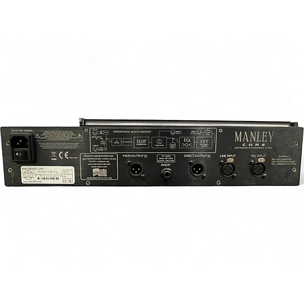 Used Manley CORE CHANNEL STRIP