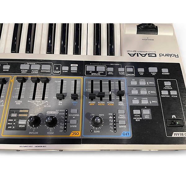 Used Roland Gaia SH01 37 Key Synthesizer