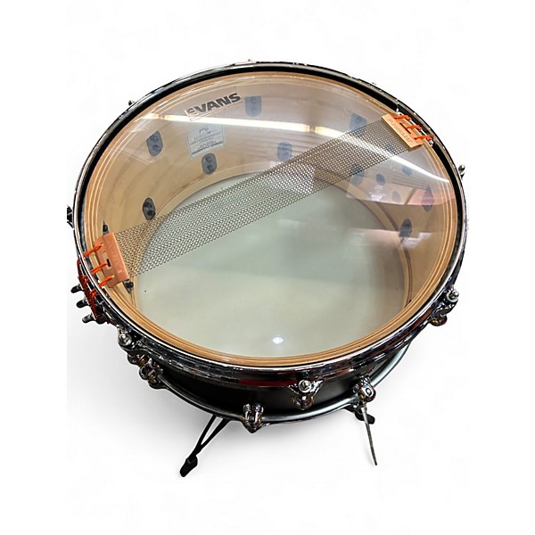 Used Pearl 14X6.5 Dennis Chambers Signature Series Black Drum