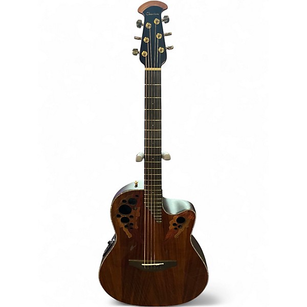 Used Ovation CE44P CELEBRITY ELITE PLUS KOA Acoustic Electric Guitar