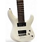 Used Schecter Guitar Research C-7 DELUXE WHITE Solid Body Electric Guitar