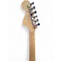 Used Starcaster by Fender Strat Black Solid Body Electric Guitar