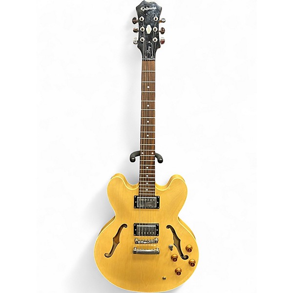 Used Epiphone Dot Natural Hollow Body Electric Guitar