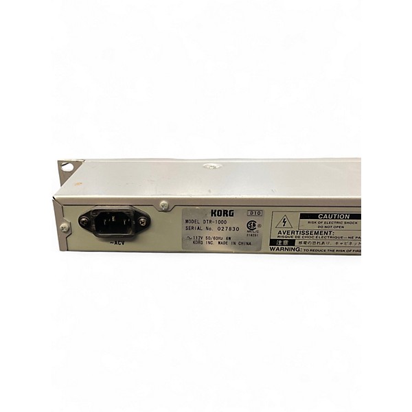 Used KORG DTR1000 Rack Tuner