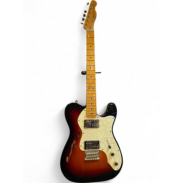 Used 2019 Squier Classic Vibe 1950S Telecaster Tobacco Sunburst Solid Body Electric Guitar