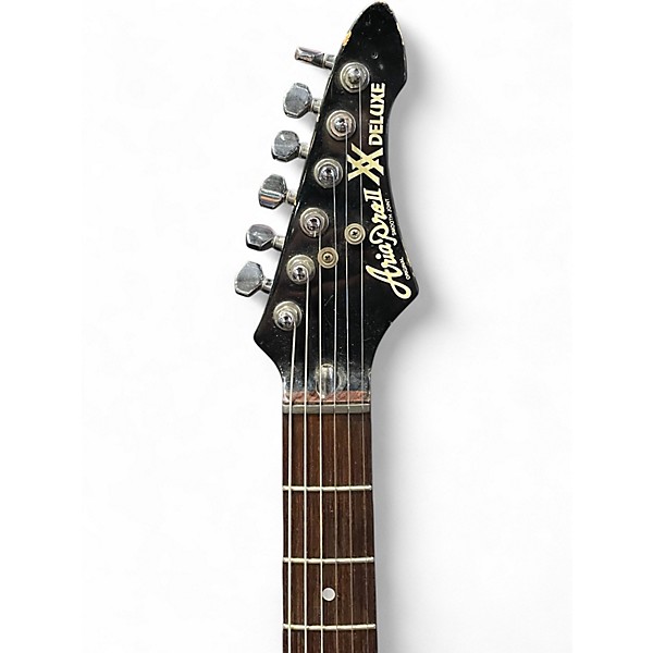 Used Aria PRO II XX DELUXE ZEBRA Solid Body Electric Guitar