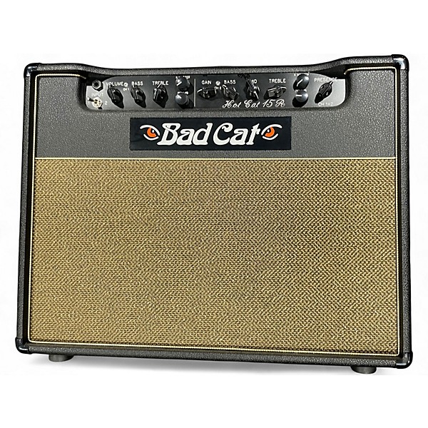 Used Bad Cat Hot Cat 15W with Reverb Tube Guitar Amp Head