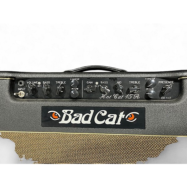 Used Bad Cat Hot Cat 15W with Reverb Tube Guitar Amp Head
