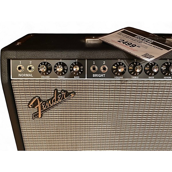 Used Fender 64 Custom Deluxe Reverb Tube Guitar Combo Amp