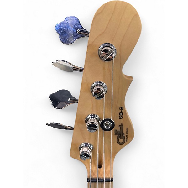 Used G&L Tribute SB2 Sonic Blue Electric Bass Guitar