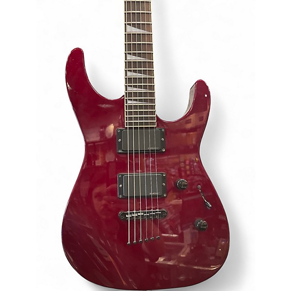 Used Jackson DKMGT Candy Apple Red Metallic Solid Body Electric Guitar