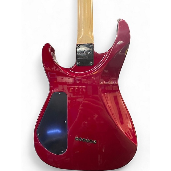 Used Jackson DKMGT Candy Apple Red Metallic Solid Body Electric Guitar