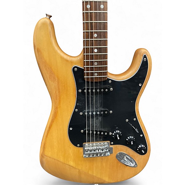 Used Squier Affinity Stratocaster Natural Solid Body Electric Guitar