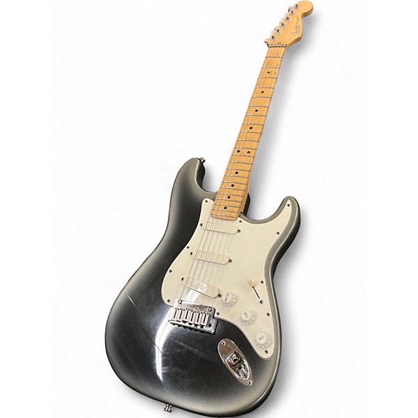 Vintage 1991 Fender American Deluxe Stratocaster Plus Silverburst Solid Body Electric Guitar