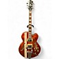 Used Ibanez AFS80T Artcore Metallic Orange Hollow Body Electric Guitar thumbnail