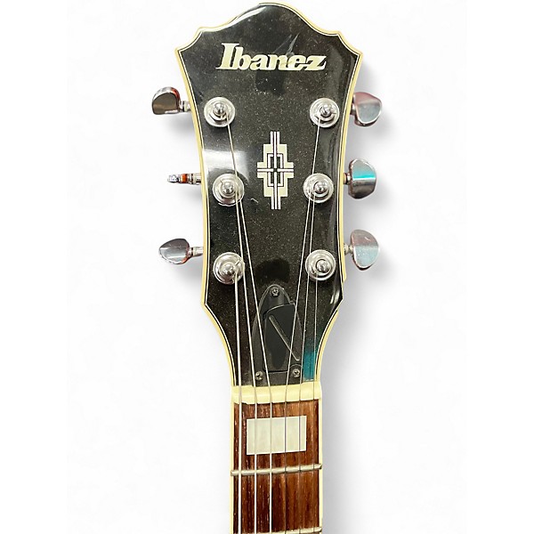 Used Ibanez AFS80T Artcore Metallic Orange Hollow Body Electric Guitar