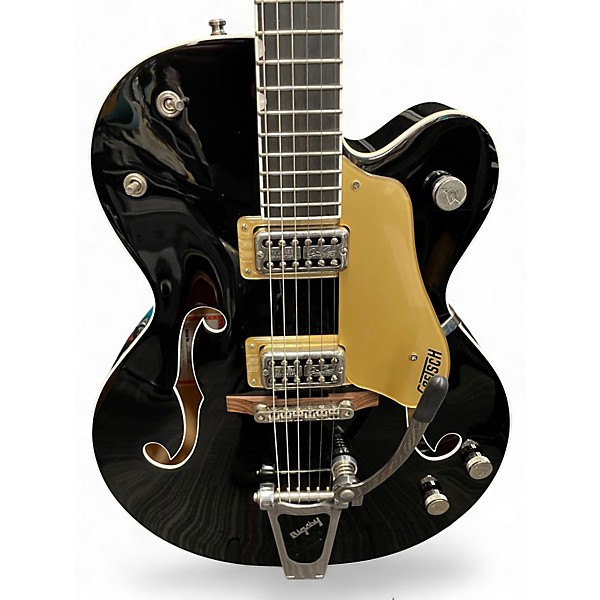 Used Gretsch Guitars G6120BSNV BRIAN SETZER SIGNATURE Black Hollow Body Electric Guitar
