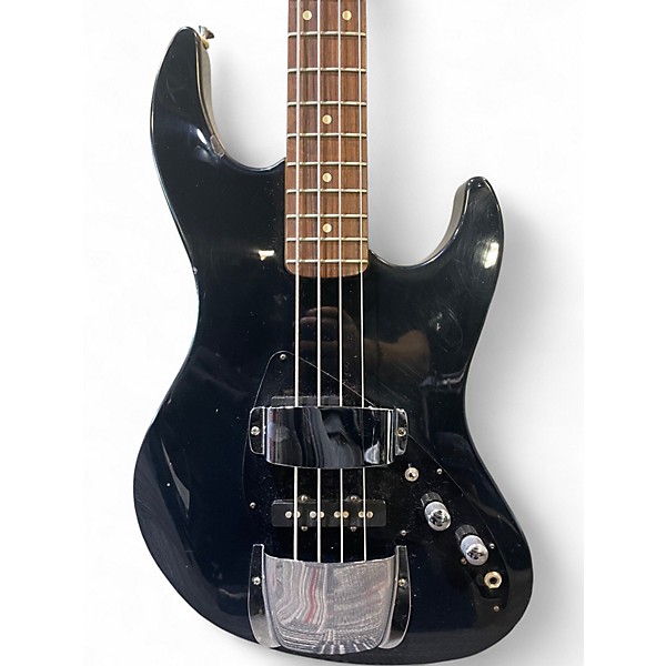 Vintage 1990 Fender JP-90 Black Electric Bass Guitar