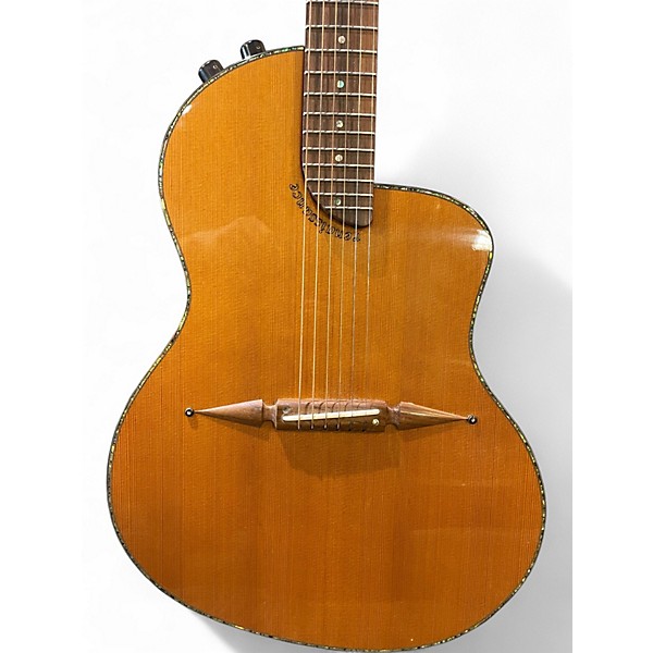 Used 2005 Rick Turner Guitars RS6 Deluxe Natural Acoustic Electric Guitar
