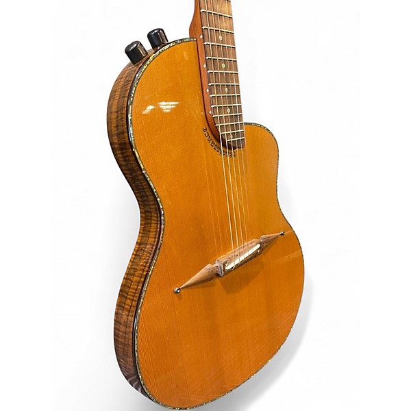 Used 2005 Rick Turner Guitars RS6 Deluxe Natural Acoustic Electric Guitar