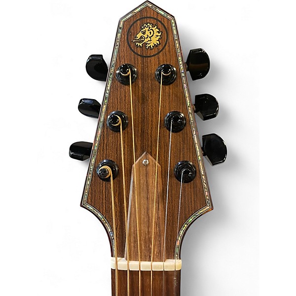 Used 2005 Rick Turner Guitars RS6 Deluxe Natural Acoustic Electric Guitar