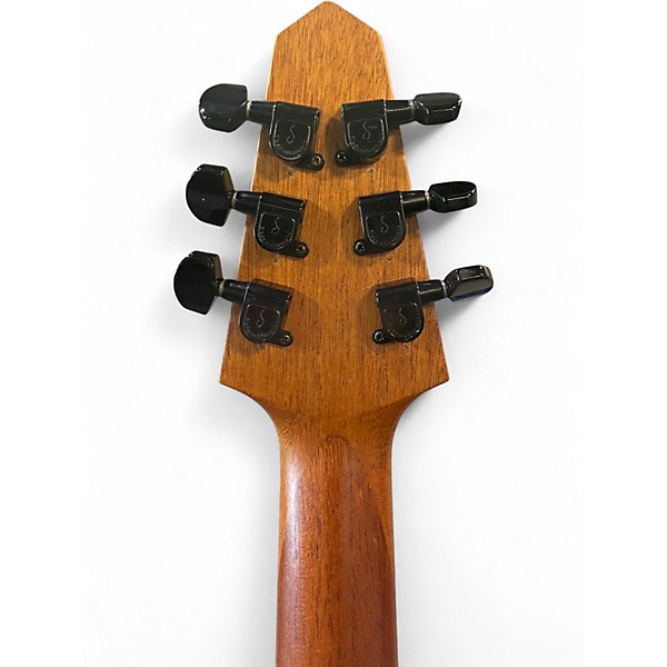 Used 2005 Rick Turner Guitars RS6 Deluxe Natural Acoustic Electric Guitar