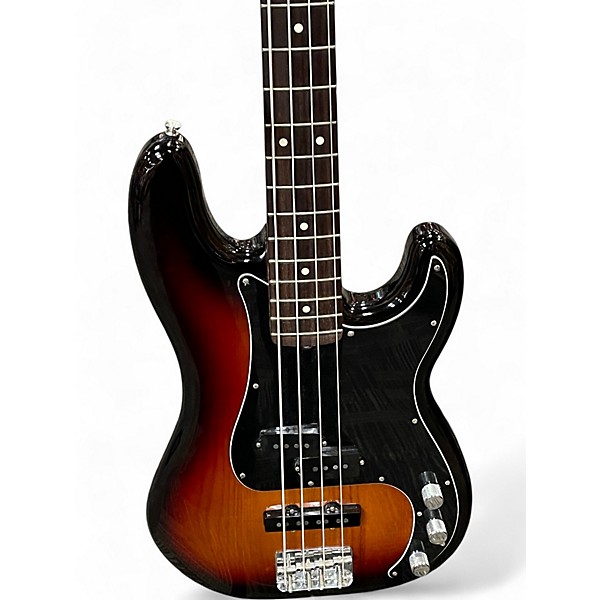 Used Fender American Performer Precision Bass CHERRY Electric Bass Guitar