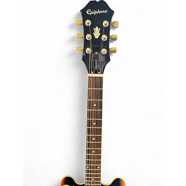 Used Epiphone ES339 Vintage Sunburst Hollow Body Electric Guitar