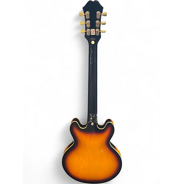 Used Epiphone ES339 Vintage Sunburst Hollow Body Electric Guitar