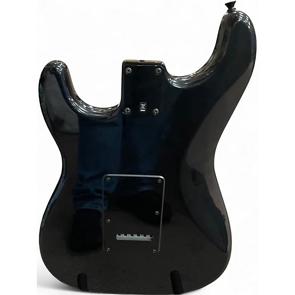 Used Squier Bullet Stratocaster HSS Black Solid Body Electric Guitar