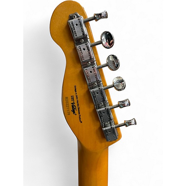 Used Vintage V52 Butterscotch Solid Body Electric Guitar