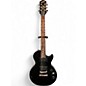 Used Epiphone Les Paul Special Black with Silver Pinstripes Solid Body Electric Guitar thumbnail