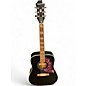 Used Epiphone Hummingbird Pro Ebony Acoustic Electric Guitar thumbnail