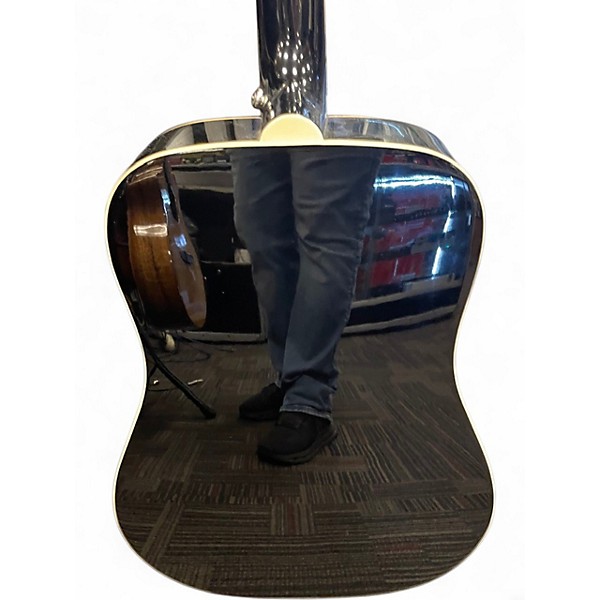 Used Epiphone Hummingbird Pro Ebony Acoustic Electric Guitar