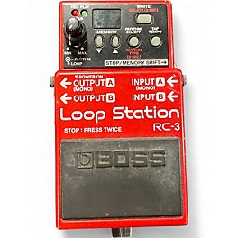 Used BOSS RC3 Loop Station Pedal