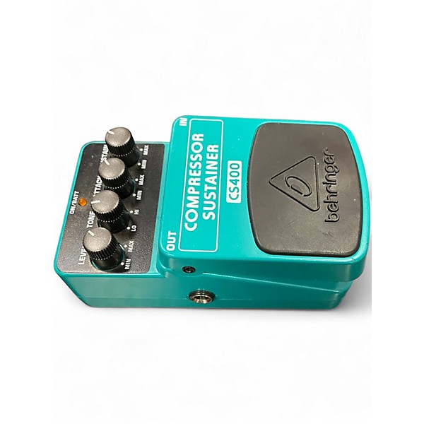 Used Behringer CS400 Compressor Sustainer Effect Pedal