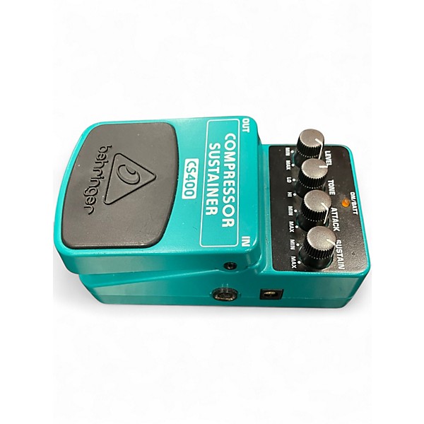 Used Behringer CS400 Compressor Sustainer Effect Pedal