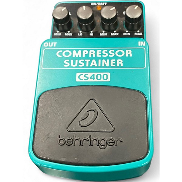 Used Behringer CS400 Compressor Sustainer Effect Pedal