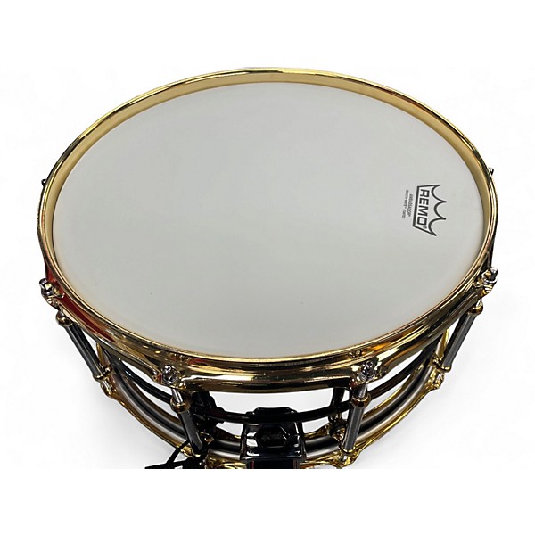 Used Pearl 14in Sensitone Limited-Edition Nickle-Plated Drum