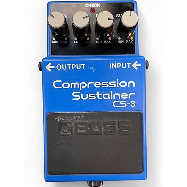 Used BOSS CS3 Compressor Sustainer Effect Pedal