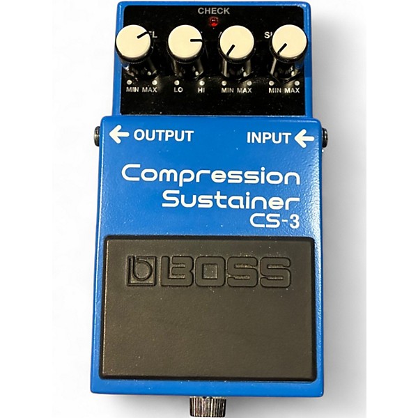 Used BOSS CS3 Compressor Sustainer Effect Pedal