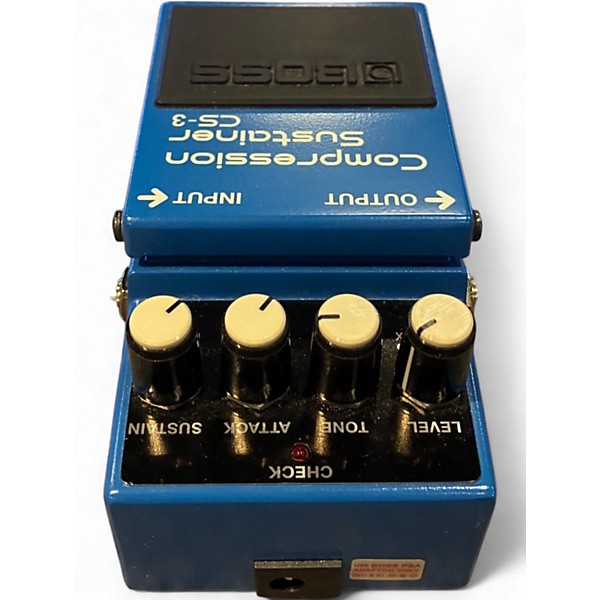 Used BOSS CS3 Compressor Sustainer Effect Pedal