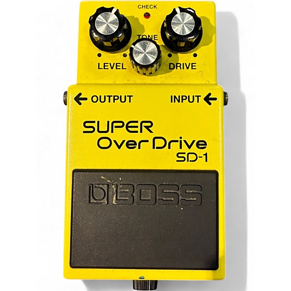 Used BOSS SD1 Super Overdrive Effect Pedal